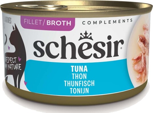 Schesir Våtfôr Sparepakke Complements I Buljong Tunfisk 24 X 70 G