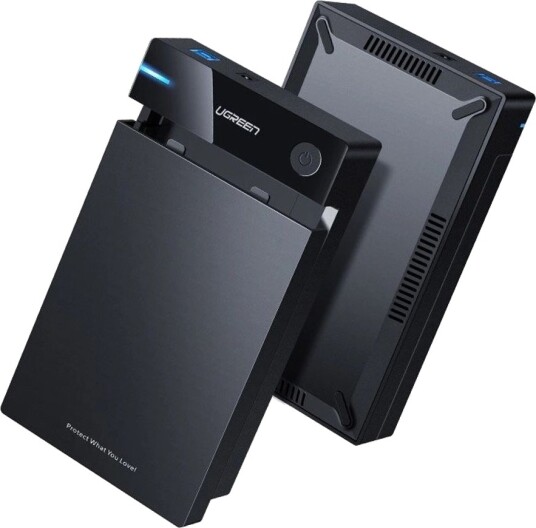 Ugreen HDD bay SATA 3.5 - Svart