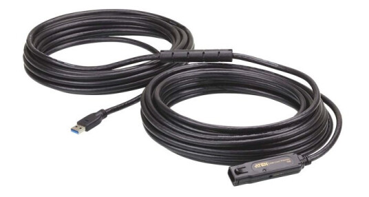 ATEN 15 m USB 3.2 Gen 1 Forlengelseskabel med Låsing ATEN 15 m USB 3.2 Gen 1 Forlengelseskabel med Låsing