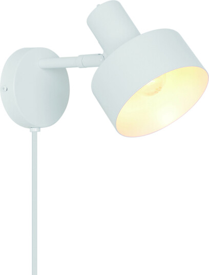 Matis vegglampe - Hvit