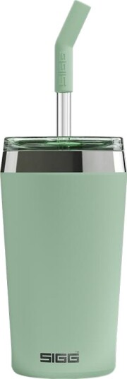 SIGG Helia Milky Termokopp med suger??r 450ml Gr??nn