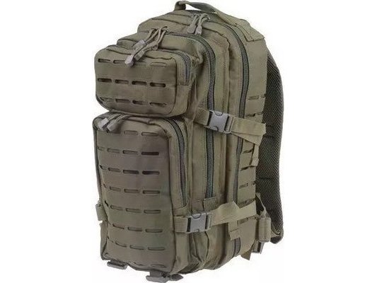 Assault Pack Ryggsekk Laser Cut Oliven
