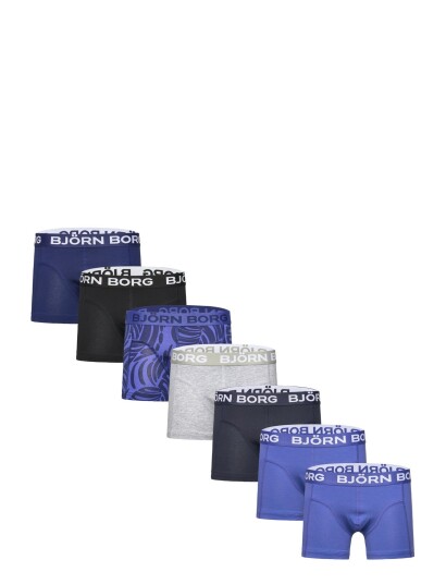 Björn Borg Cotton Stretch Boxer 7P Blue 170
