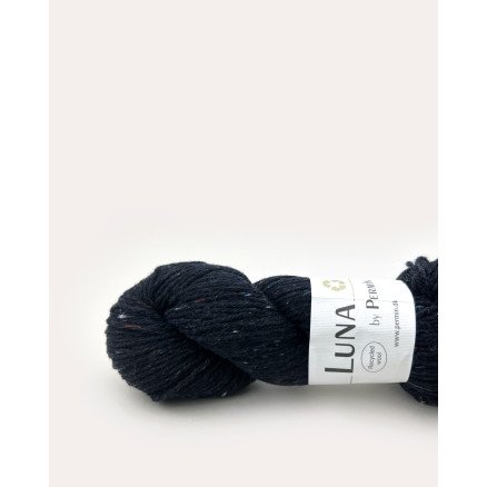 Permin Luna Garn 36 Blå Svart Permin Luna Garn 36 Blå Svart