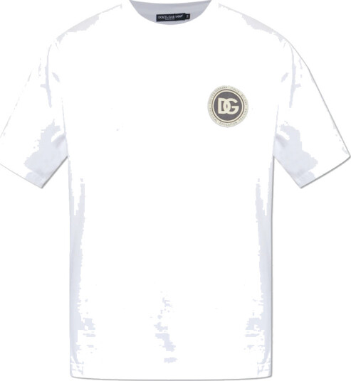 Dolce & Gabbana Herre Topper Hvit XL,