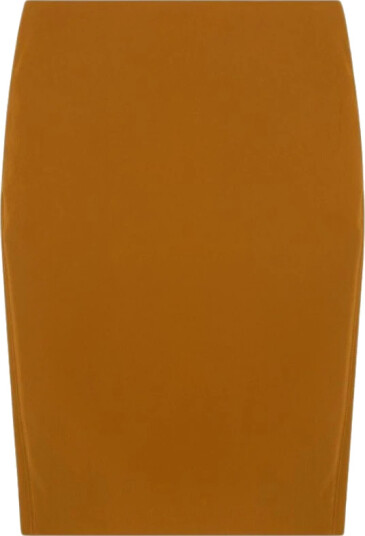 Saint Laurent Dame Skjørt Oransje M, Saint Laurent Dame Skjørt Oransje M,