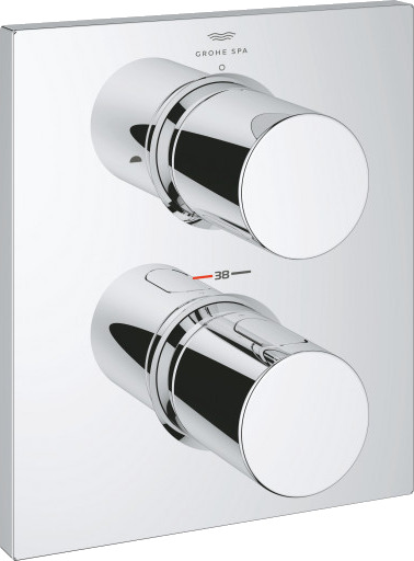 GROHE GROHTHERM F TERMOSTATBATTERI FOR TO-VEIS SJALTER