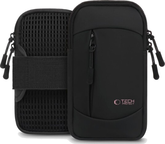 Tech-Protect M6 Universelt Sport Shoulder Strap Svart & Rosa Tech-Protect M6 Universelt Sport Shoulder Strap Svart & Rosa