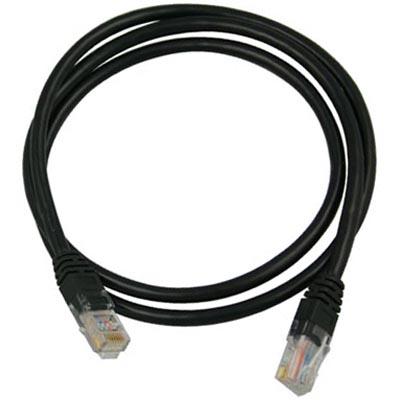 Deltaco Cat5e 2m Nettverkskabel RJ-45 Svart Deltaco Cat5e 2m Nettverkskabel RJ-45 Svart