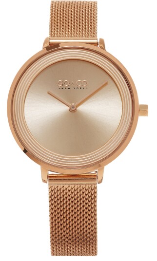 So & Co New York Dameklokke 5204M.5 Madison