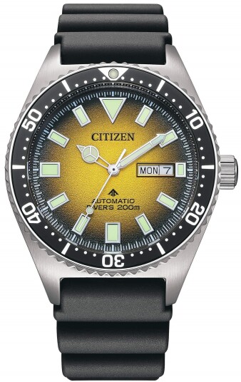 Citizen Herreklokke NY0120 01X Promaster Gul/Gummi Ø41 mm Citizen Herreklokke NY0120 01X Promaster Gul/Gummi Ø41 mm