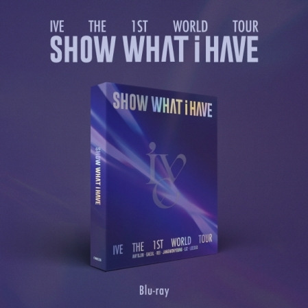 Show What I Have The 1st World Tour 2 BluRay Set incl. 52pg Photobook, Mini Poster Set, Photocard Set + Folded Poster Bluray