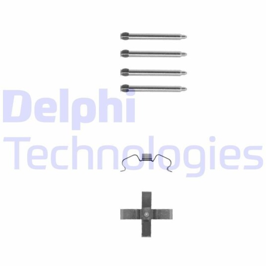 Tilbehørsett, skivebremse belegg DELPHI LX0263