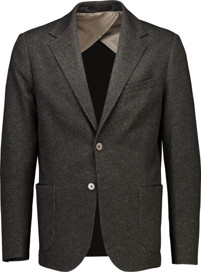 Lindbergh Black 1927: Superflex Half Lined Blazer DK BROWN MEL 58