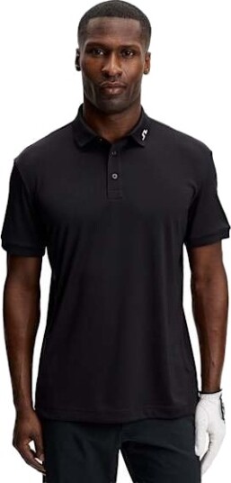 J.Lindeberg KV Polo Herre Black M J.Lindeberg KV Polo Herre Black M