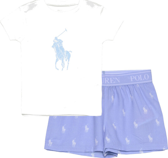 Ralph Lauren Kids S5-Sleepwear Short Set Blue 98