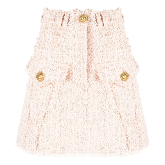 Balmain Dame Skjørt Beige S,