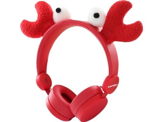 Kidywolf-Hodetelefoner Med Kabel Og Avtakbare Krabbeklør Kidywolf-Hodetelefoner Med Kabel Og Avtakbare Krabbeklør
