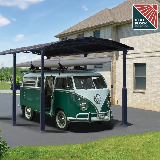 Canopia by Palram Carport Arcadia Alpine 507 x 359 cm Grå