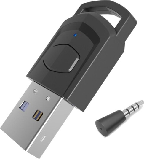 Bluetooth Audio Transmitter for PS5 / PS4 / PC - Svart