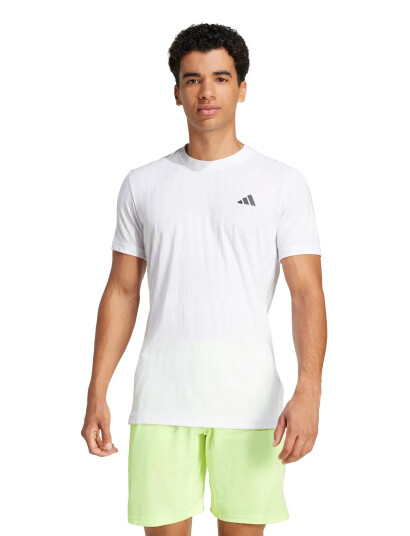adidas Tennis Freelift Tee - White - S