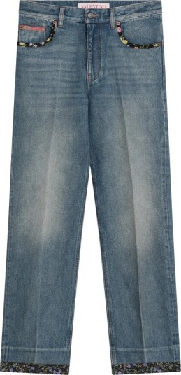 Valentino Garavani Dame Jeans Blå W26,