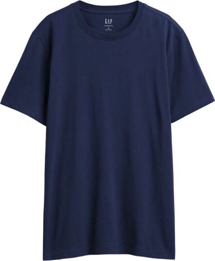 GAP Soft Cotton Jersey T Shirt From The Gap Collection Navy L GAP Soft Cotton Jersey T Shirt From The Gap Collection Navy L