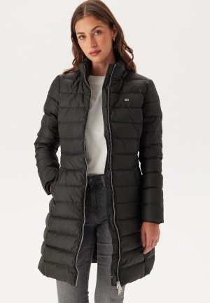 TOMMY JEANS Tjw Essential Hooded Down Coat BDS Black S TOMMY JEANS Tjw Essential Hooded Down Coat BDS Black S