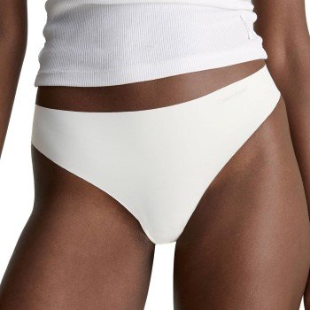 Calvin Klein Truser Invisibles Micro Thong Hvit X-Large Dame