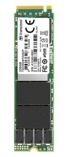 Transcend Mte662p 256 Gb Intern Nvme/Pcie M.2 Ssd Pcie Nvme 3.0 X4 #####Industrial Ts256gmte662p