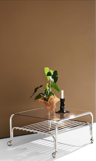 Pastill Cleo sofabord 65x65 cm Grå Pastill Cleo sofabord 65x65 cm Grå