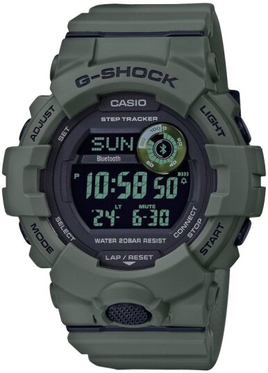 Casio Herreklokke GBD 800UC 3ER G Shock LCD/Resinplast Ø45 mm