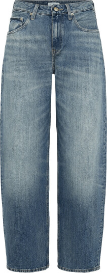 Tommy Hilfiger Quinn Mid Rise Barrel Ora - Blue - 32 x 32