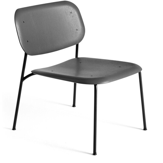 Hay Soft Edge 100 Loungestol Soft Black