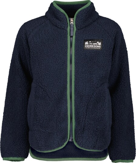 Didriksons Kids' Gibbs Full Zip 2 Navy 110 Didriksons Kids' Gibbs Full Zip 2 Navy 110