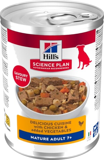 Hill'S Science Plan Våtfôr Science Plan Adult Mature Ragout Med & Grønnsaker Kylling 48 X 363 G