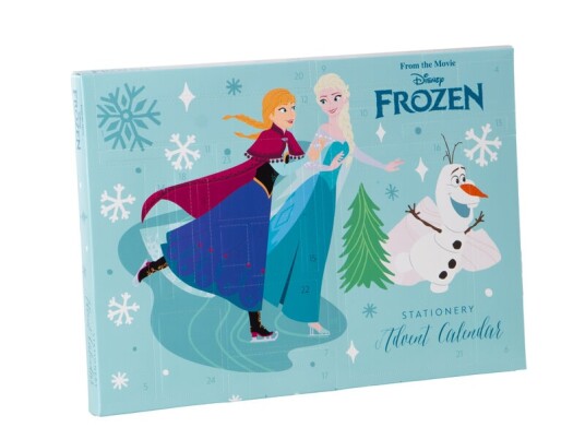 Frost julekalender med skrivesaker
