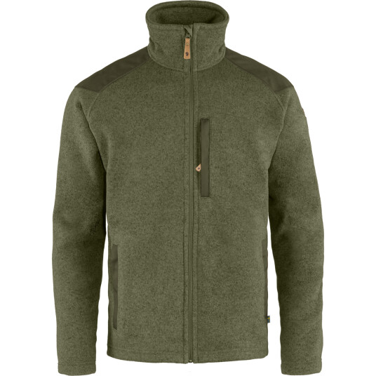 Fjällräven Men's Buck Fleece Laurel Green-Deep Forest XXL, Laurel Green-Deep Forest