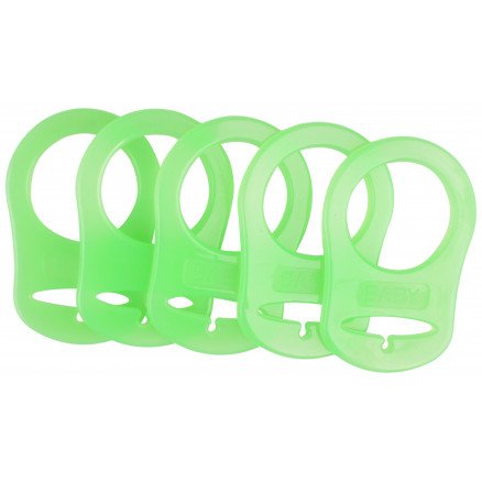 Infinity Hearts Smokkesnor Adapter Grønn 5x3cm 5 stk