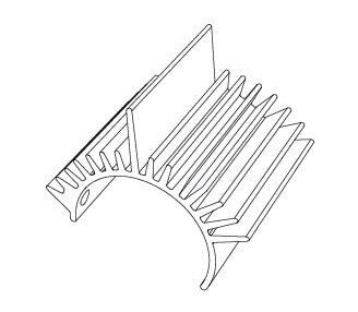 MJX 16395C Heat Sink