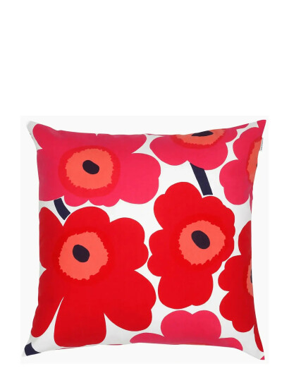 Marimekko Home Pieni Unikko Pillow.c 50X50Cm Red 50X50CM Marimekko Home Pieni Unikko Pillow.c 50X50Cm Red 50X50CM