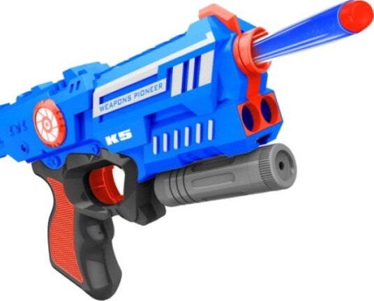 RSToys Air Blaster Pistol 6 Plastkuler Rekkevidde Ca. 6 m Hvit RSToys Air Blaster Pistol 6 Plastkuler Rekkevidde Ca. 6 m Hvit