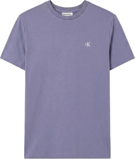 Calvin Klein Jeans Ss Classic Monogram Tee Purple XXL