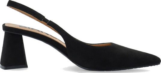 Bianco Maralyn Slingback Faux Suede Sort 42