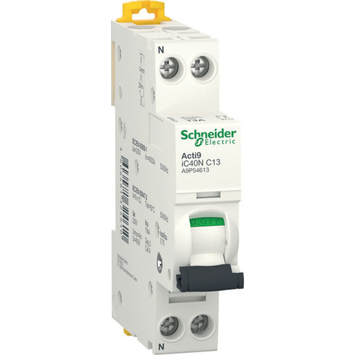 Schneider Electric Acti 9 ic40n 1pn c 13a 6000a/10ka miniat (3606481324610) Schneider Electric Acti 9 ic40n 1pn c 13a 6000a/10ka miniat (3606481324610)