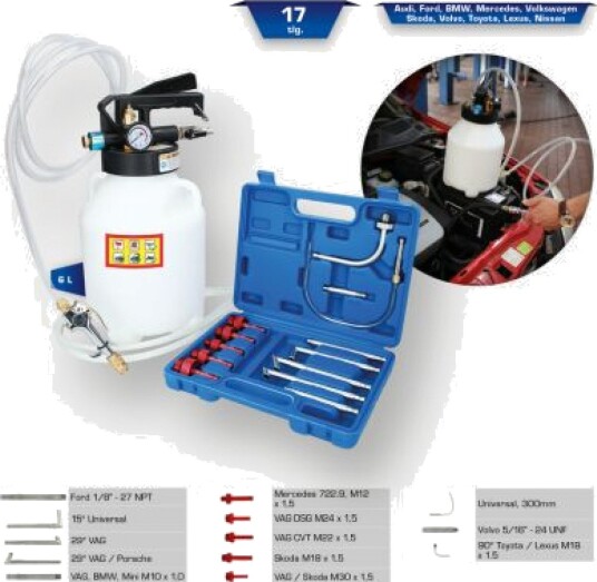 KS TOOLS BT621000 Påfyllingsenhet, girolje