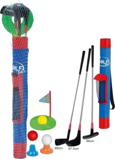 Suntoy Golfbag M 3 Klubbor & Tillbehör Multi/Patterned