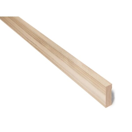 Bergene Holm Karmlist Beiset Furu 17x56 mm Drivedgrå