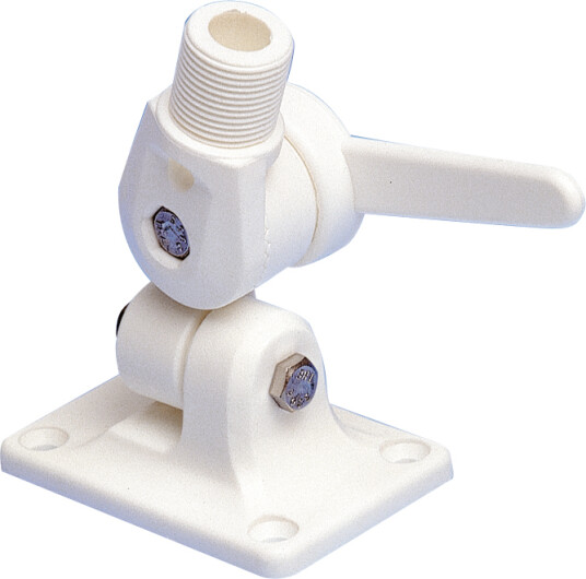 Antennefot nylon justerbar topp