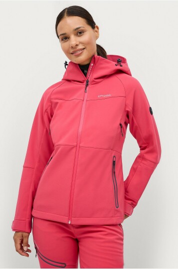 Áhkká - Skijakke Softshell Ski Jacket - Rød